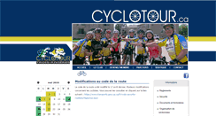Desktop Screenshot of cyclotour.ca